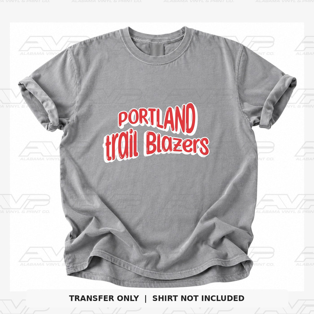 Portland Trail Blazers Fun & Funky Alabama Vinyl