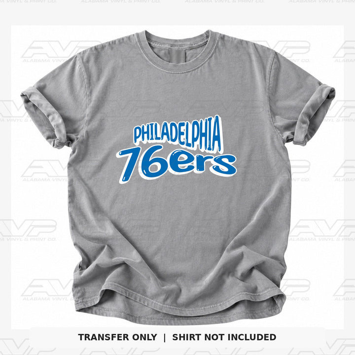 Philadelphia 76ers Fun & Funky Alabama Vinyl