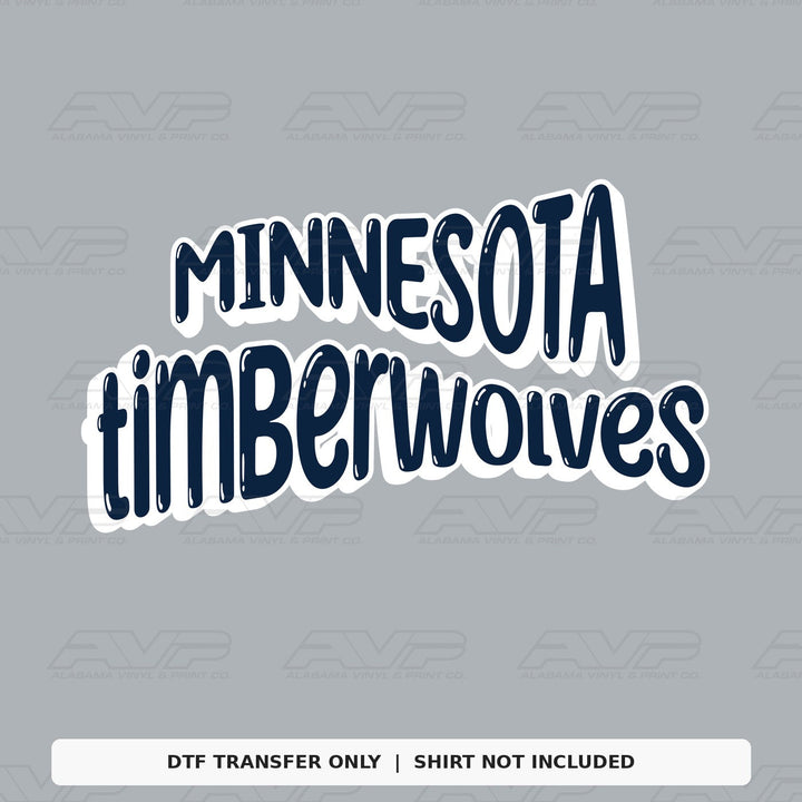 Minnesota Timberwolves Fun & Funky Alabama Vinyl