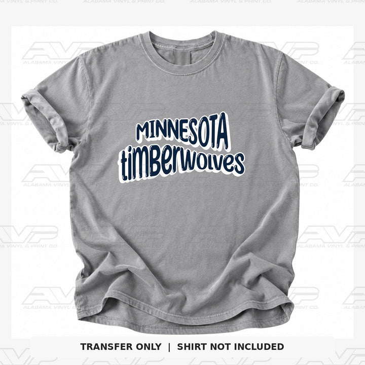 Minnesota Timberwolves Fun & Funky Alabama Vinyl