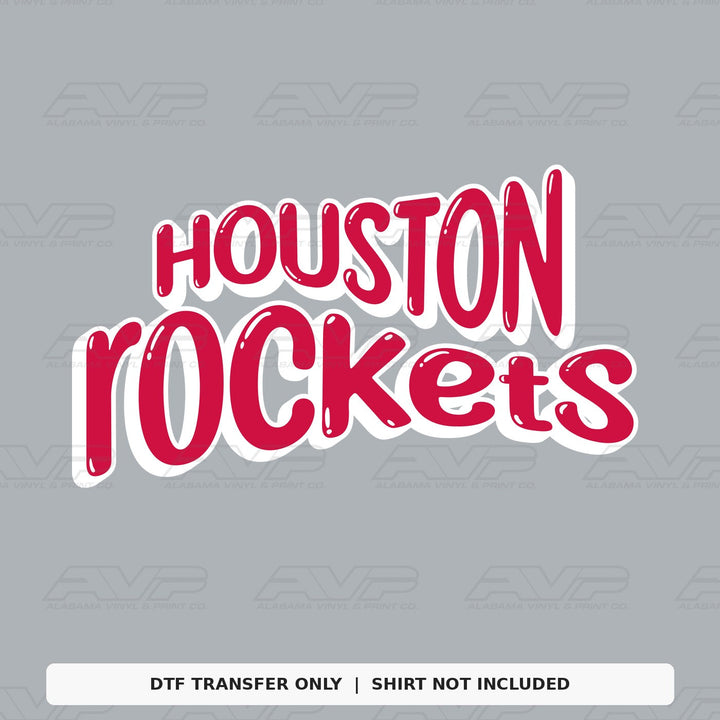 Houston Rockets Fun & Funky Alabama Vinyl