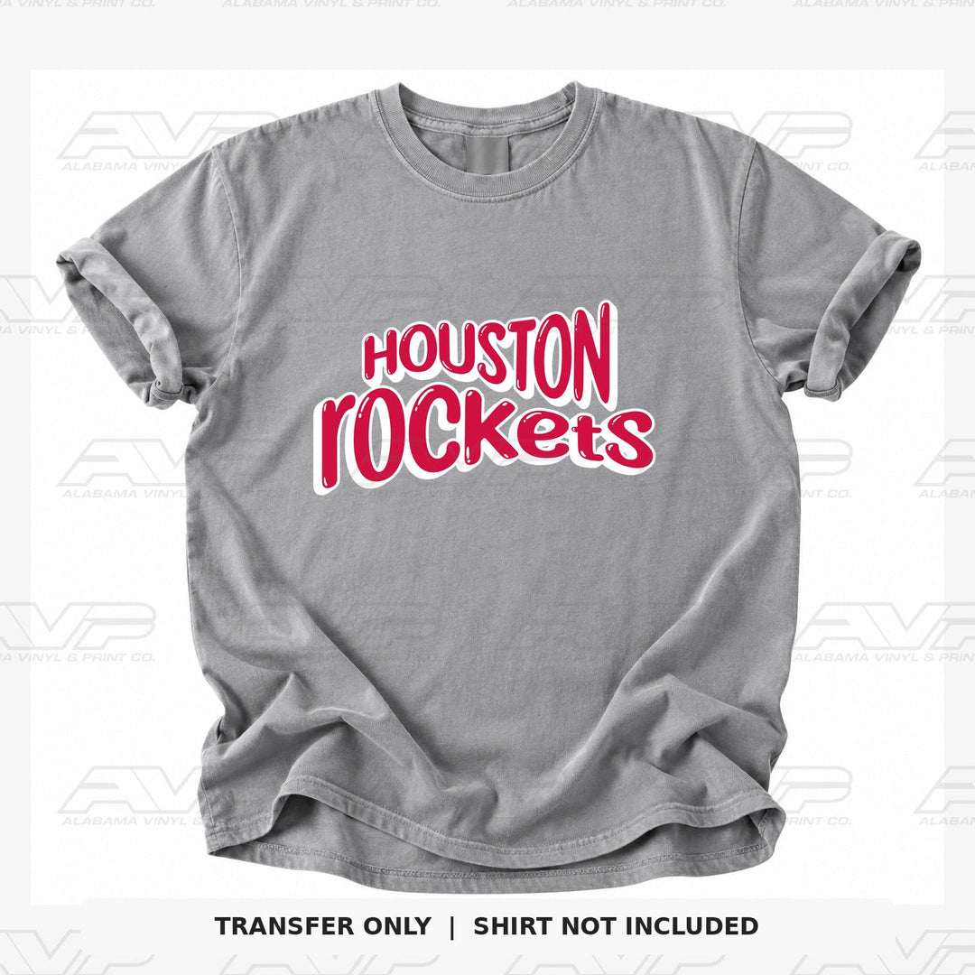 Houston Rockets Fun & Funky Alabama Vinyl