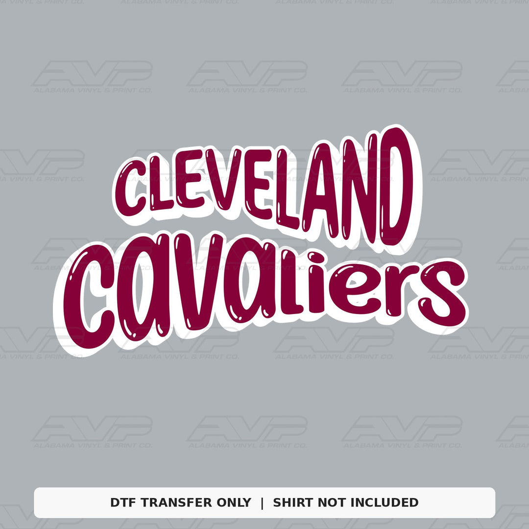 Cleveland Cavaliers Fun & Funky Alabama Vinyl