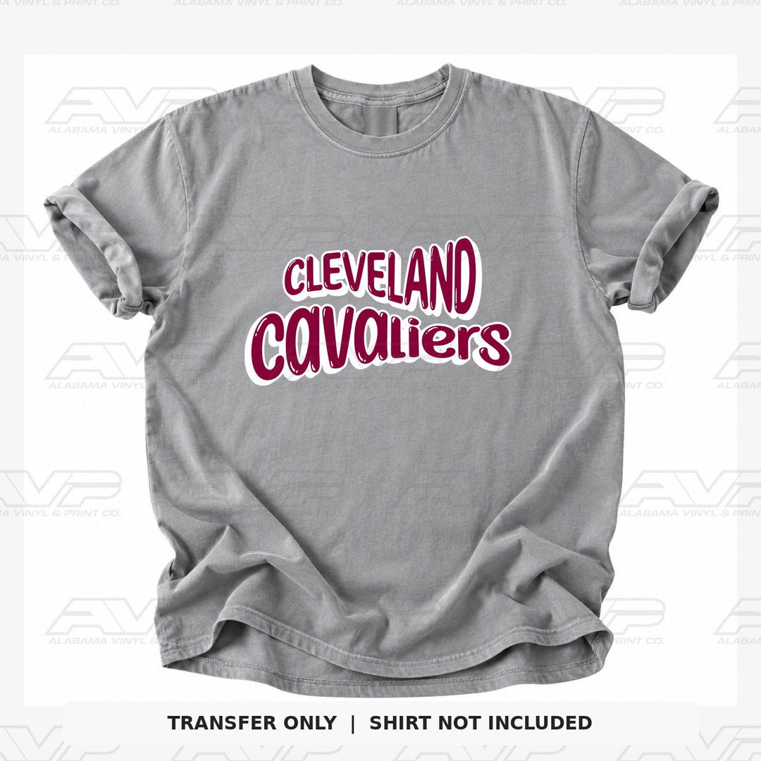 Cleveland Cavaliers Fun & Funky Alabama Vinyl