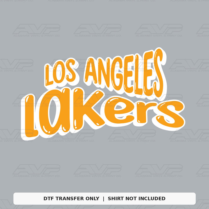 Los Angeles Lakers Fun & Funky Alabama Vinyl