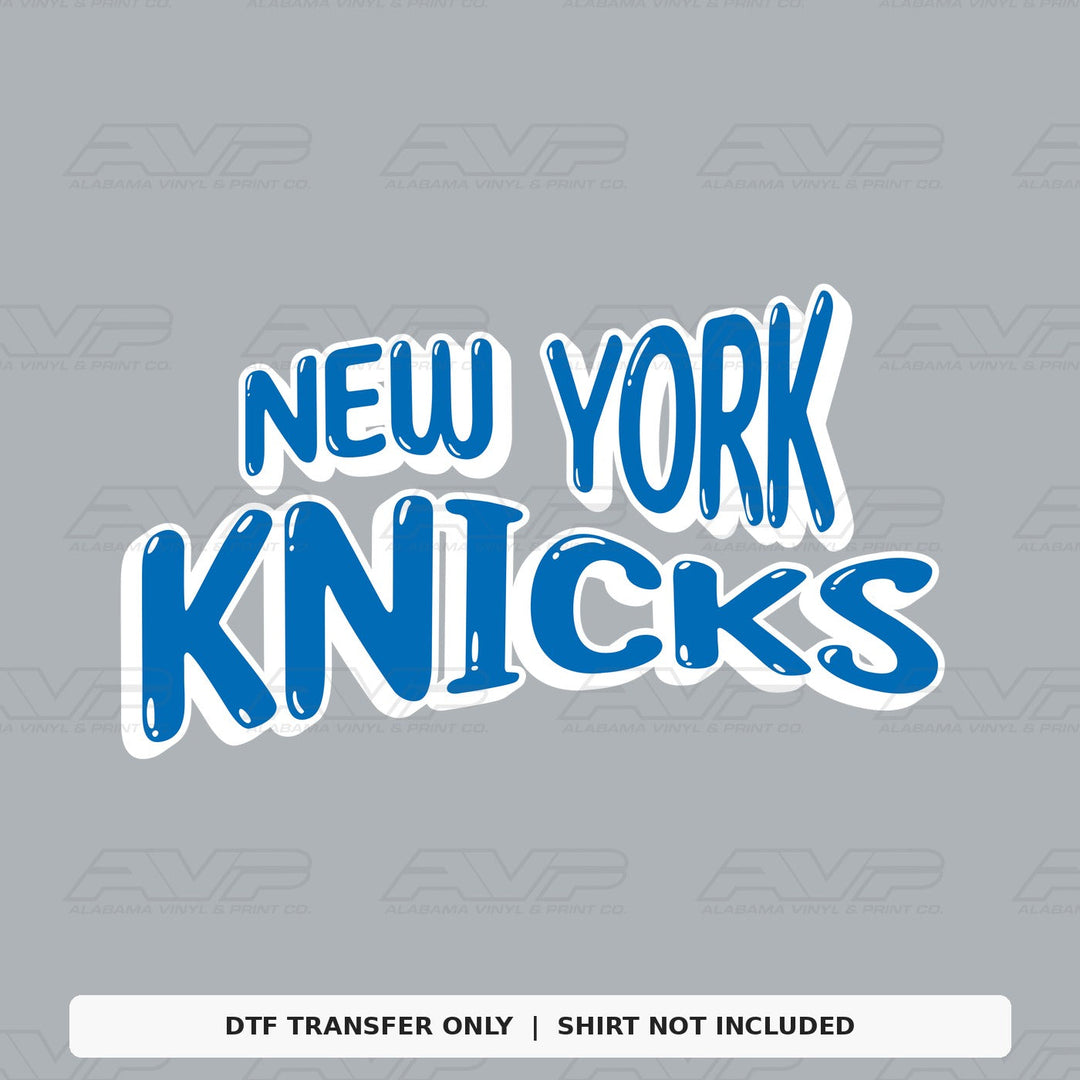 New York Knicks Fun & Funky Alabama Vinyl