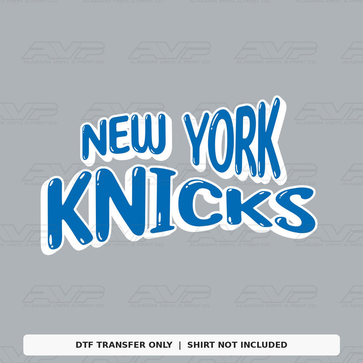 New York Knicks Fun & Funky Alabama Vinyl