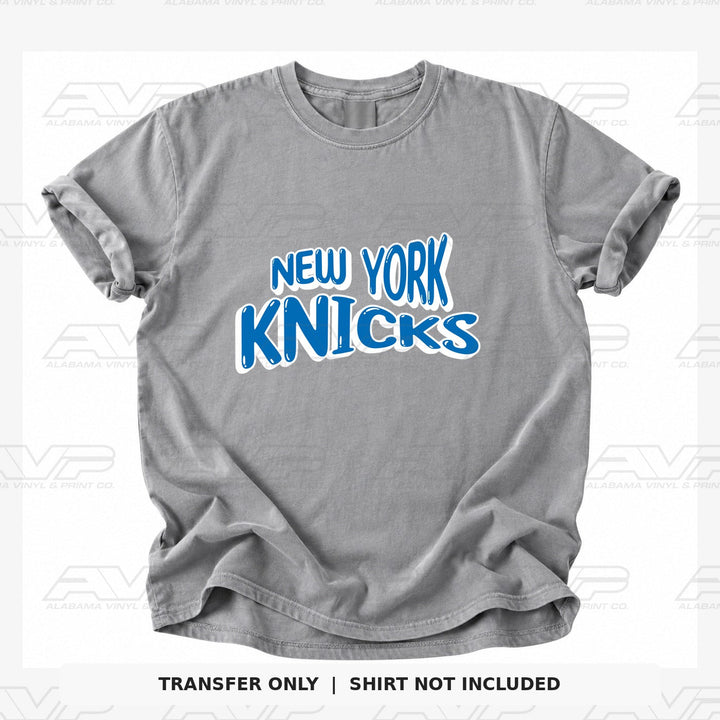 New York Knicks Fun & Funky Alabama Vinyl