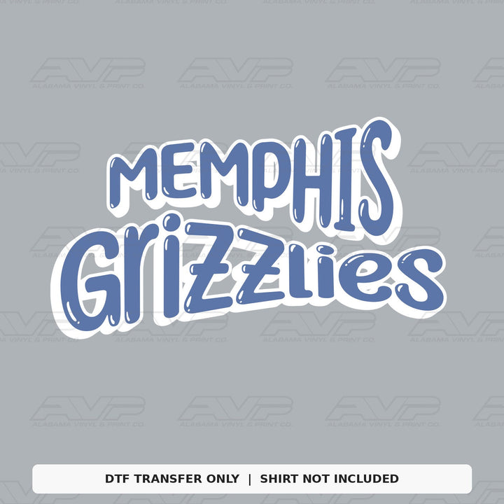 Memphis Grizzlies Fun & Funky Alabama Vinyl