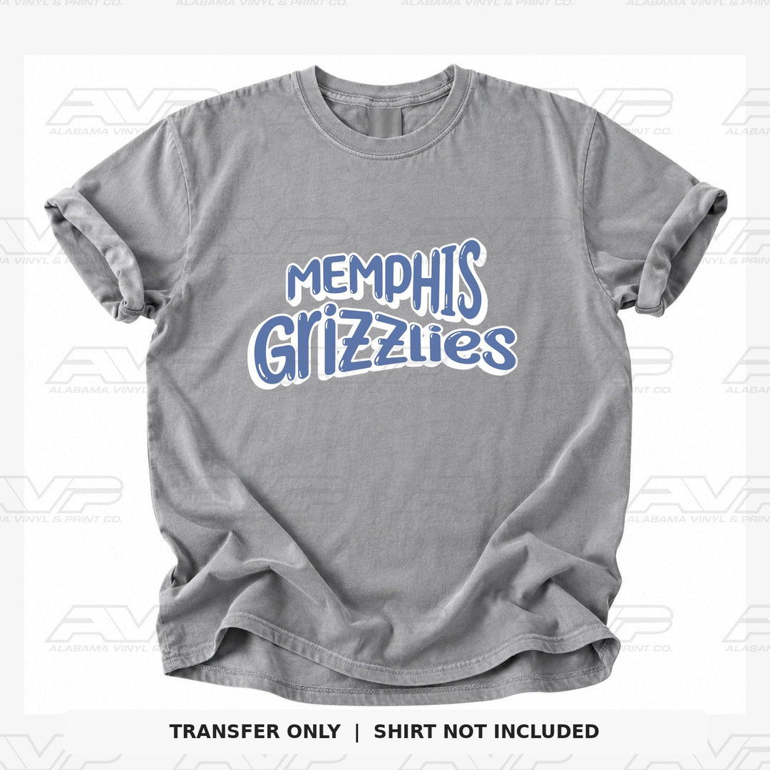 Memphis Grizzlies Fun & Funky Alabama Vinyl