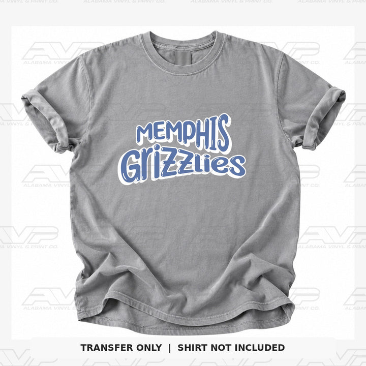 Memphis Grizzlies Fun & Funky Alabama Vinyl
