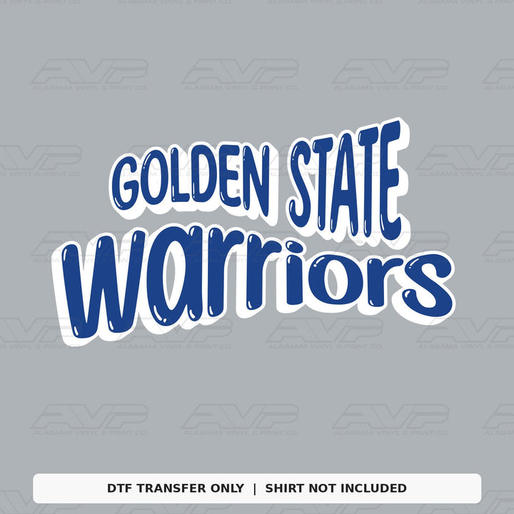 Golden State Warriors Fun & Funky Alabama Vinyl
