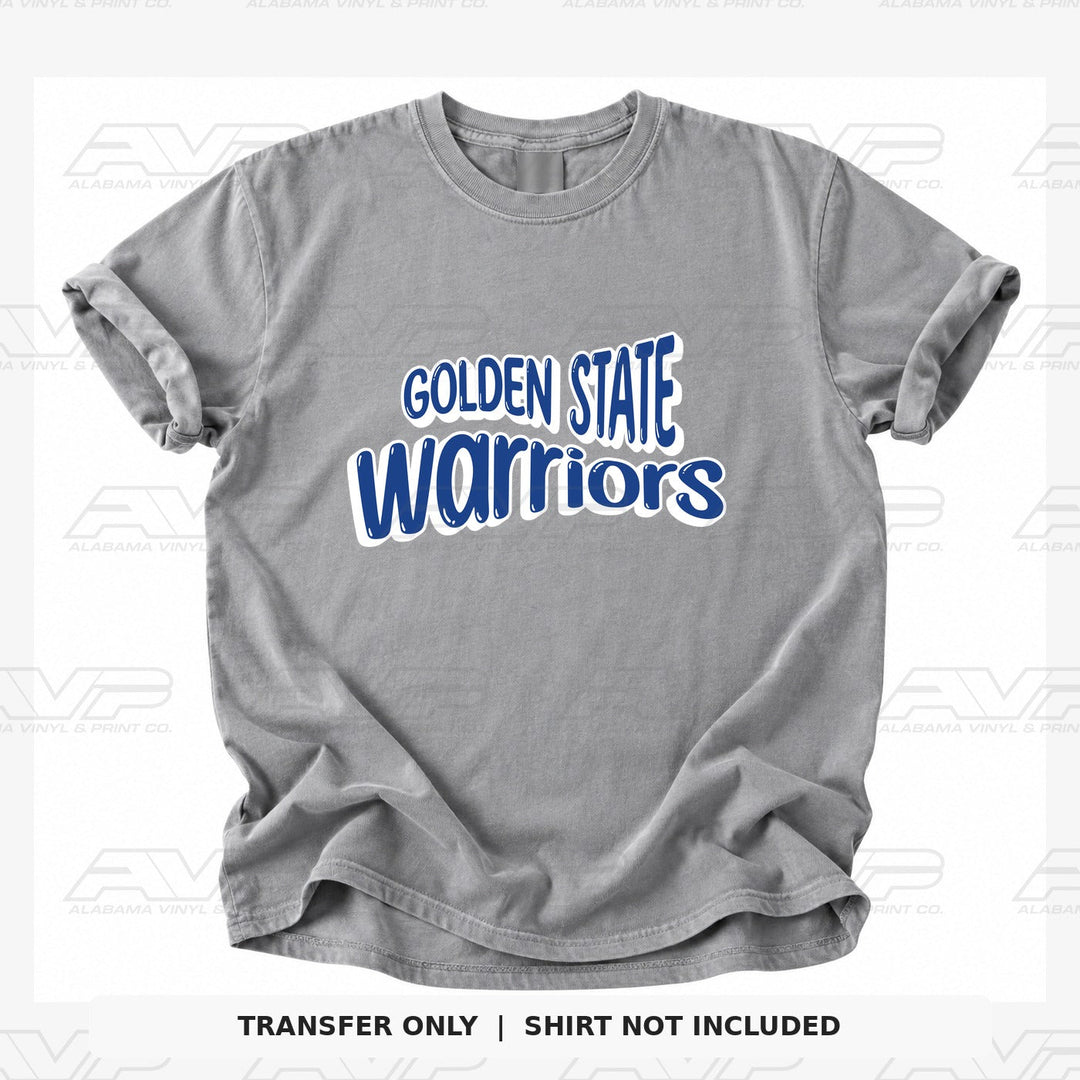 Golden State Warriors Fun & Funky Alabama Vinyl
