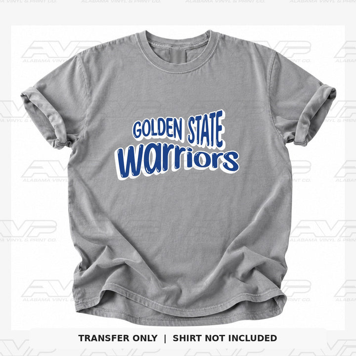 Golden State Warriors Fun & Funky Alabama Vinyl