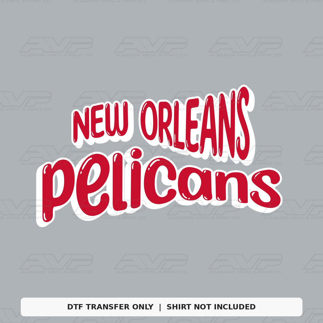 New Orleans Pelicans Fun & Funky Alabama Vinyl