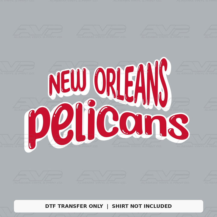 New Orleans Pelicans Fun & Funky Alabama Vinyl