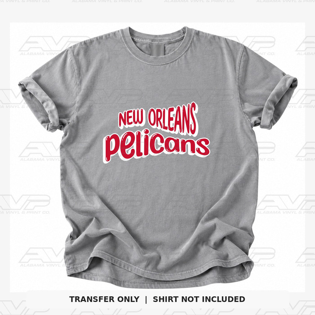 New Orleans Pelicans Fun & Funky Alabama Vinyl