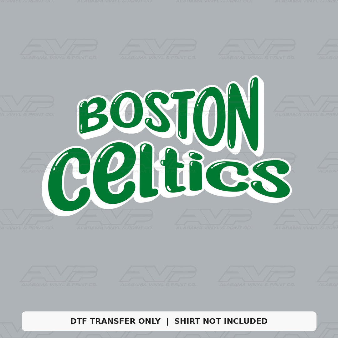Boston Celtics Fun & Funky Alabama Vinyl