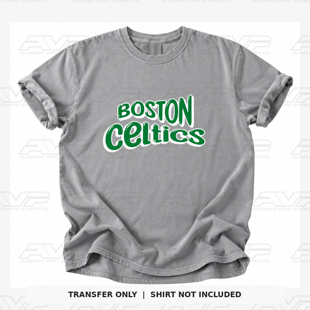 Boston Celtics Fun & Funky Alabama Vinyl