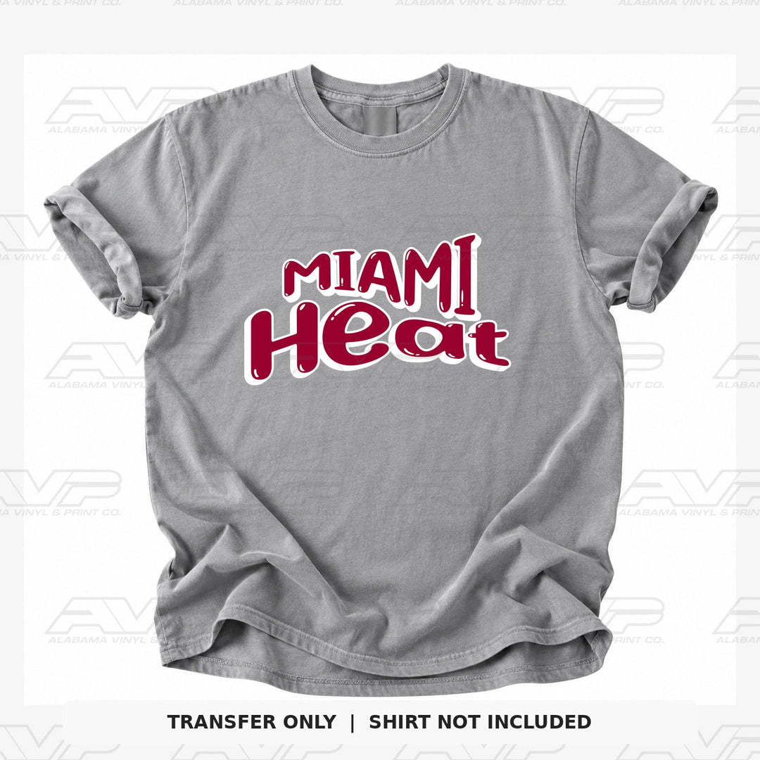 Miami Heat Fun & Funky Alabama Vinyl