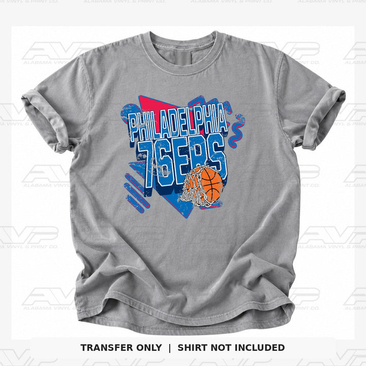 Philadelphia 76ers Retro Alabama Vinyl