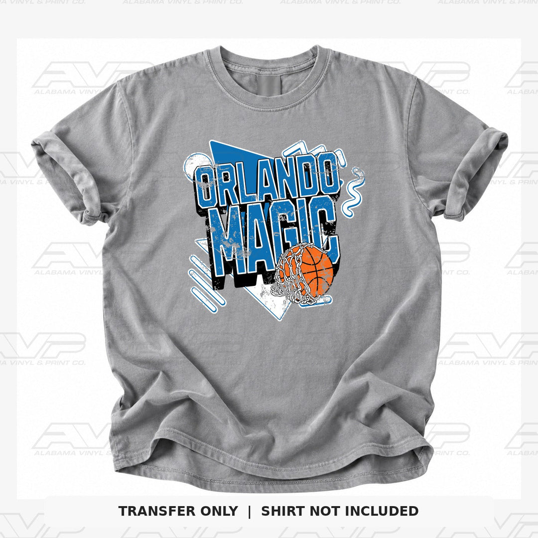 Orlando Magic Retro Alabama Vinyl