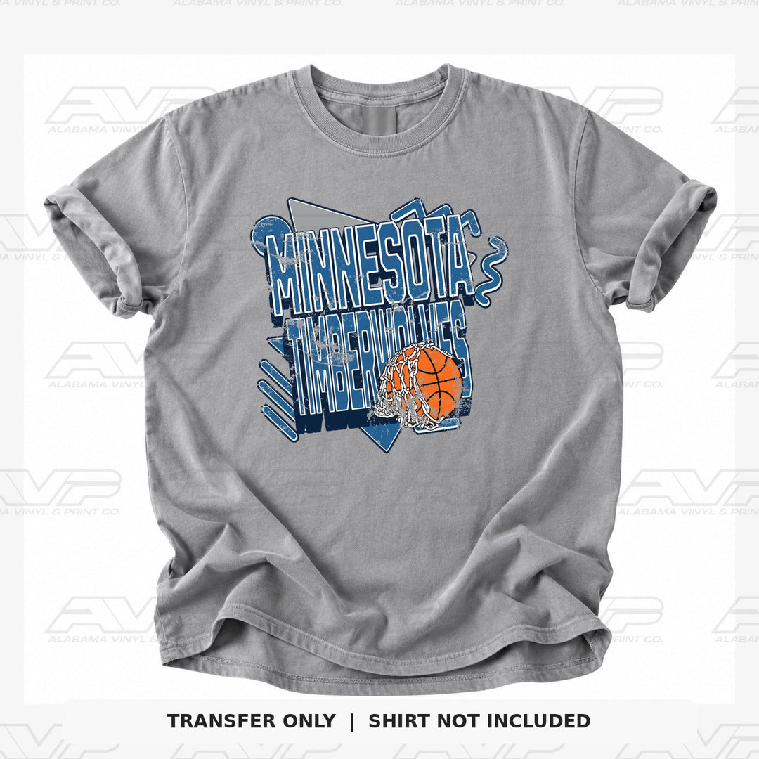 Minnesota Timberwolves Retro Alabama Vinyl