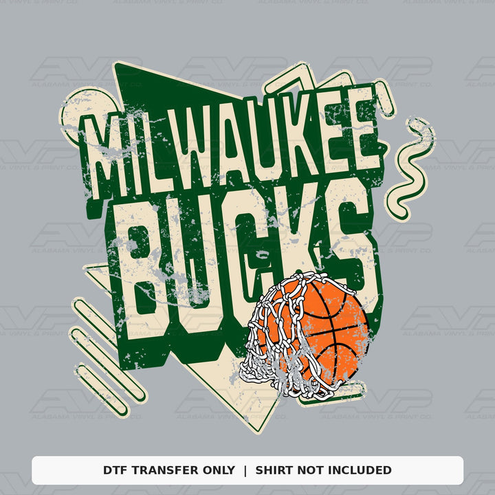 Milwaukee Bucks Retro Alabama Vinyl