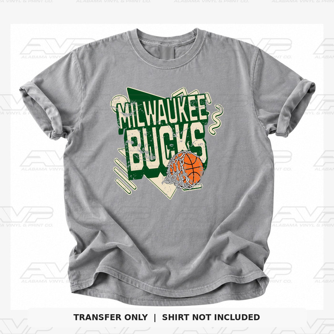 Milwaukee Bucks Retro Alabama Vinyl