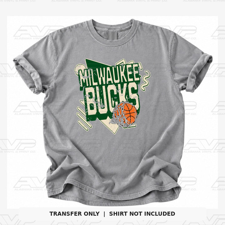 Milwaukee Bucks Retro Alabama Vinyl