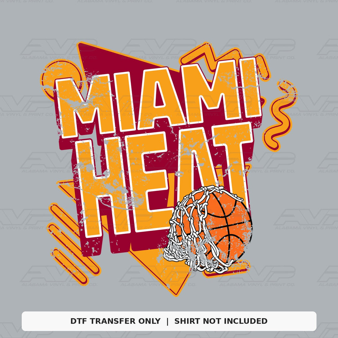 Miami Heat Retro Alabama Vinyl