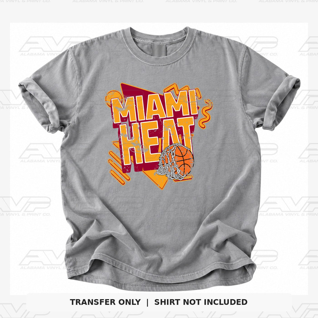 Miami Heat Retro Alabama Vinyl