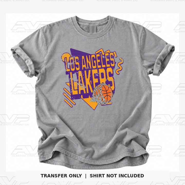 Los Angeles Lakers Retro Alabama Vinyl