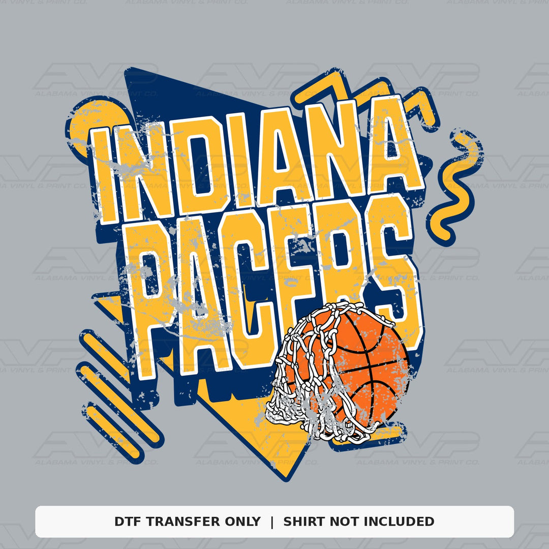 Indiana Pacers Retro Alabama Vinyl