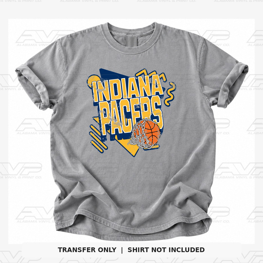 Indiana Pacers Retro Alabama Vinyl