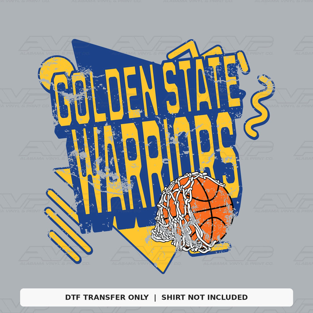 Golden State Warriors Retro Alabama Vinyl