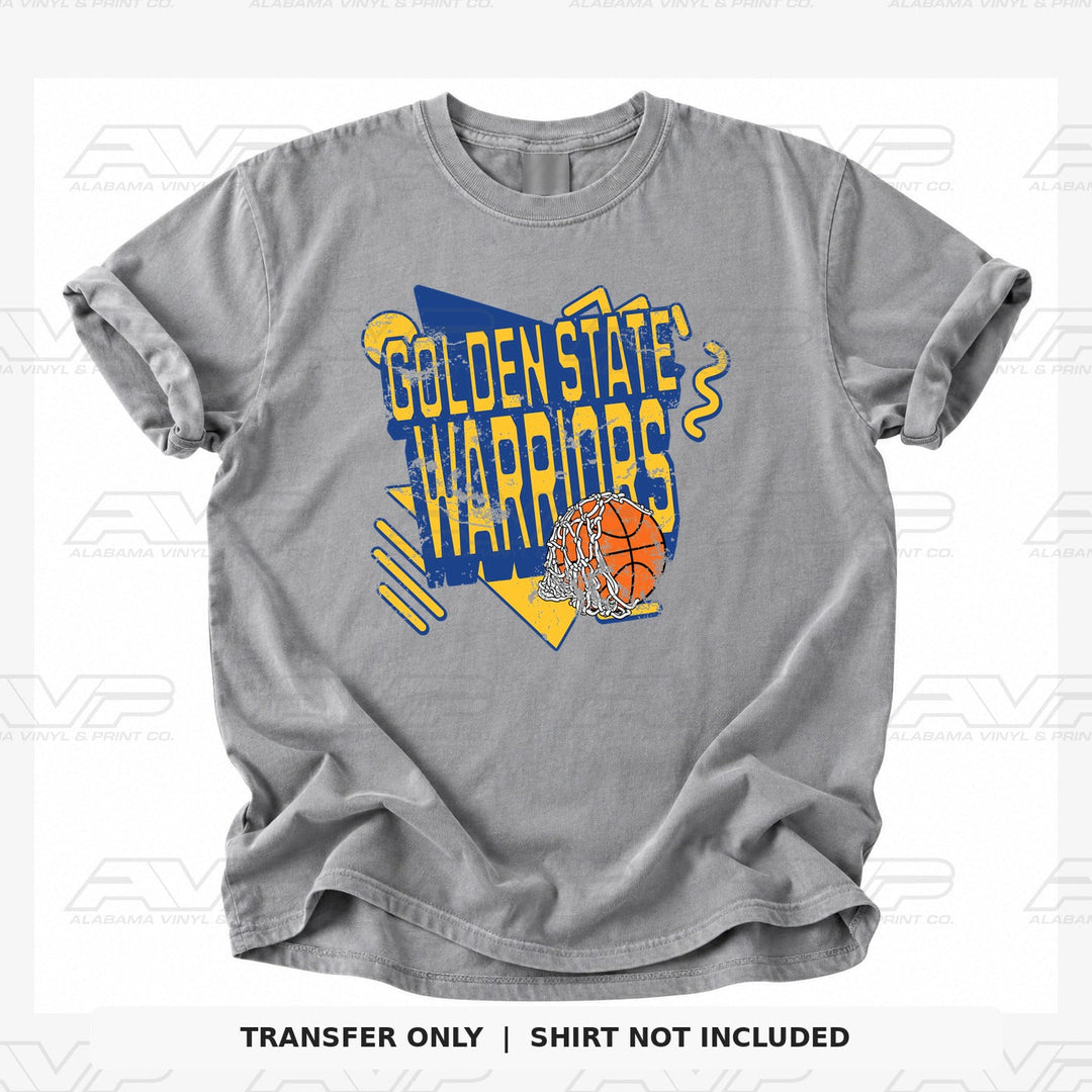 Golden State Warriors Retro Alabama Vinyl