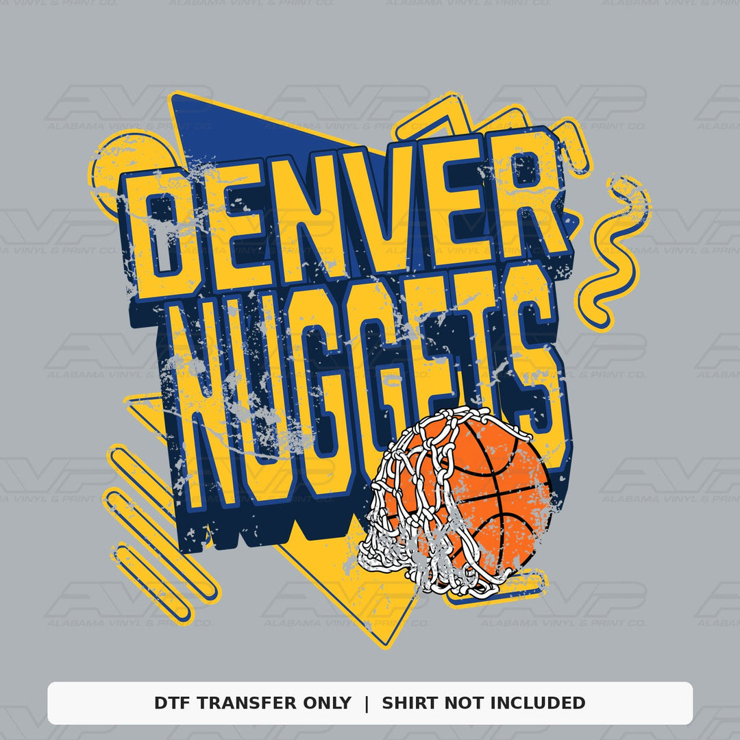 Denver Nuggets Retro Alabama Vinyl