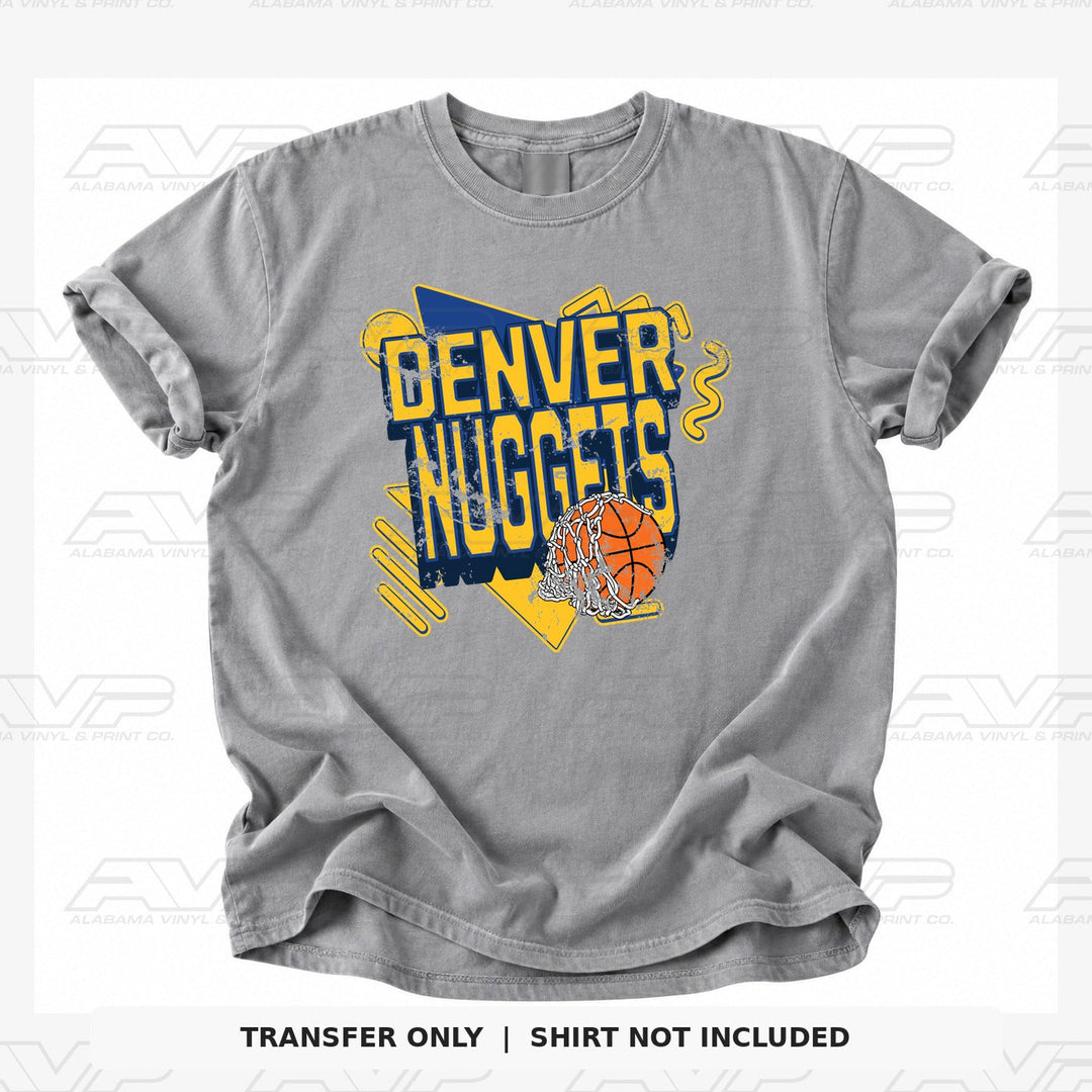 Denver Nuggets Retro Alabama Vinyl