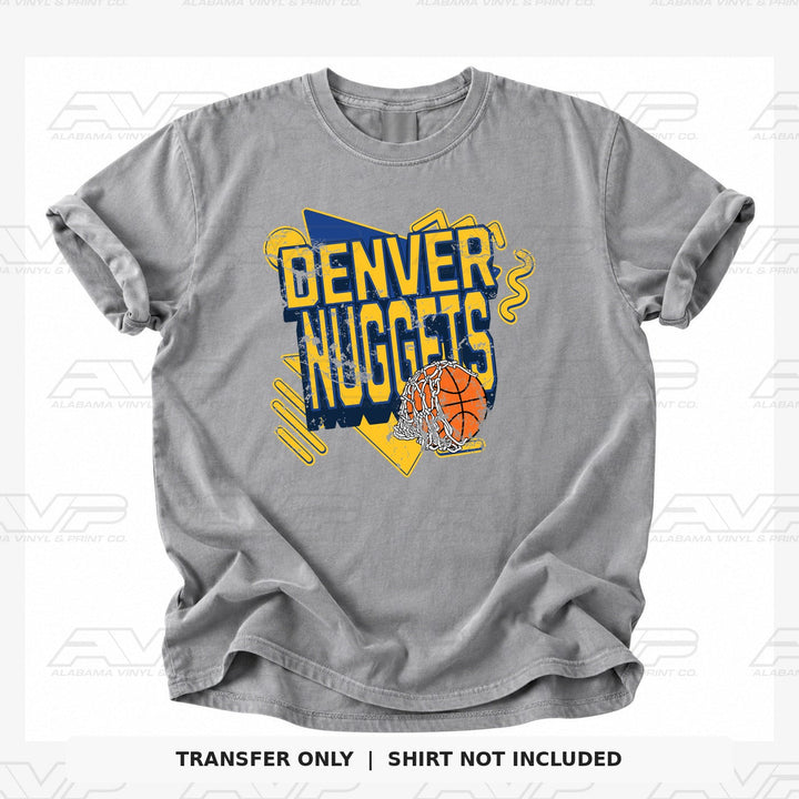 Denver Nuggets Retro Alabama Vinyl