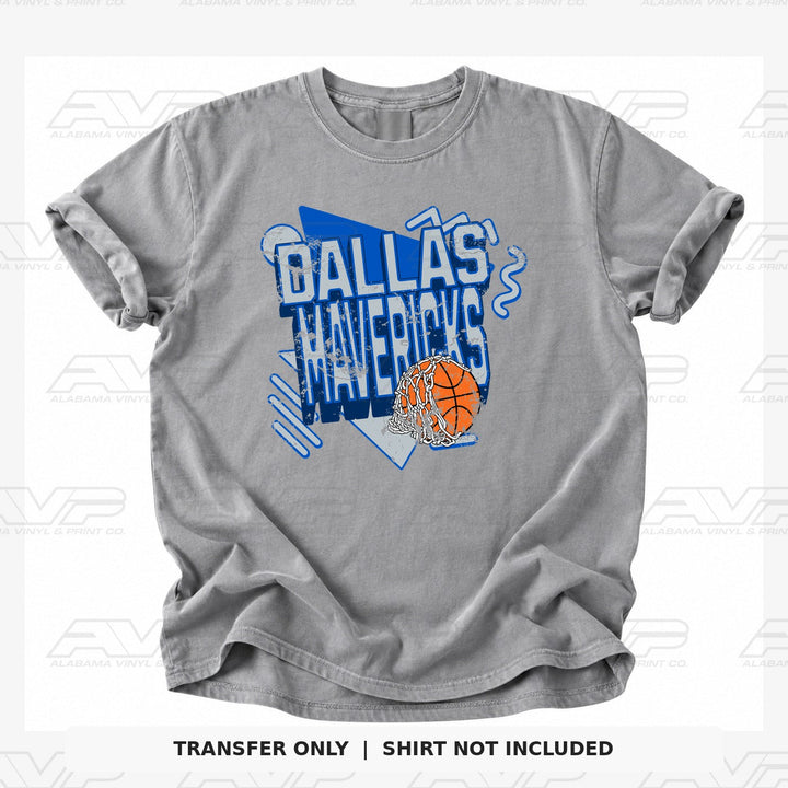 Dallas Mavericks Retro Alabama Vinyl