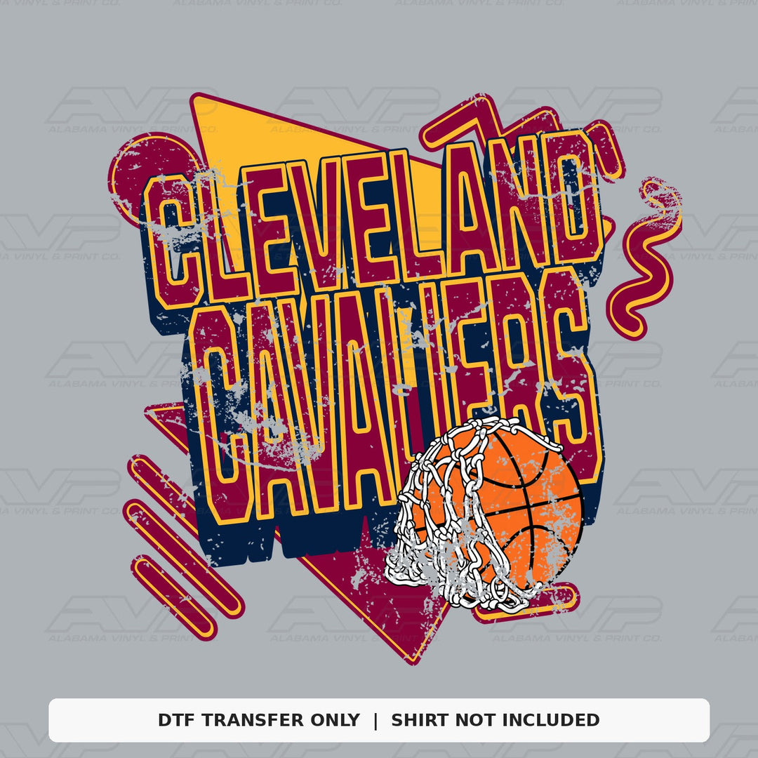 Cleveland Cavaliers Retro Alabama Vinyl