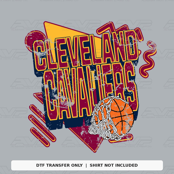 Cleveland Cavaliers Retro Alabama Vinyl