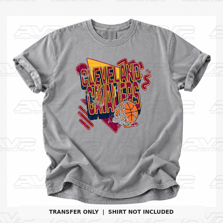Cleveland Cavaliers Retro Alabama Vinyl