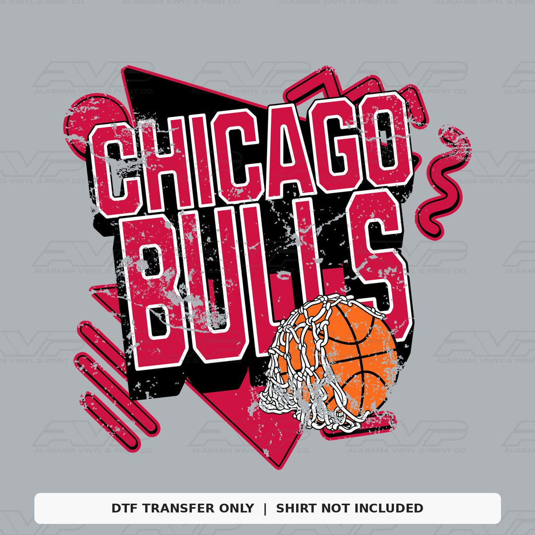 Chicago Bulls Retro Alabama Vinyl