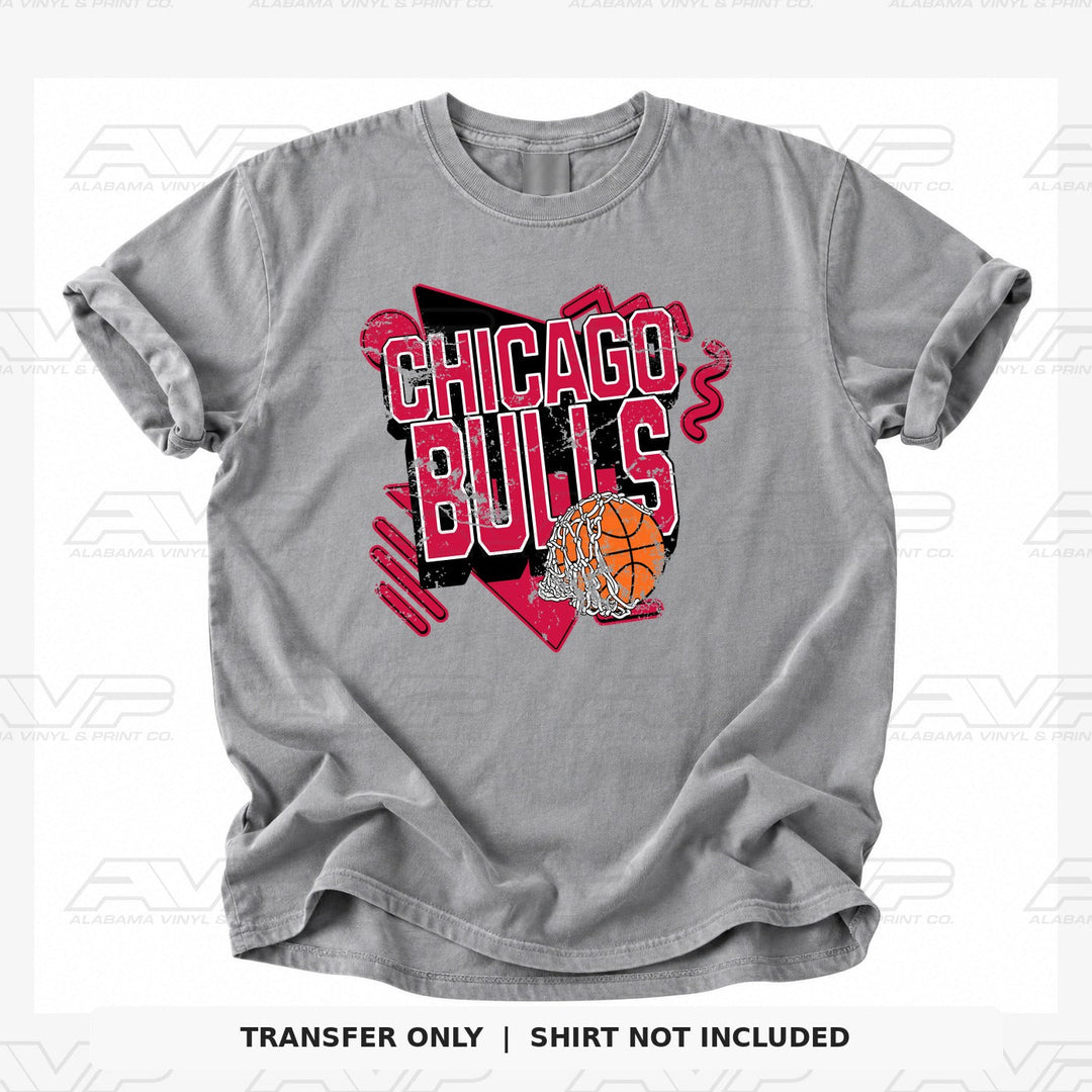 Chicago Bulls Retro Alabama Vinyl