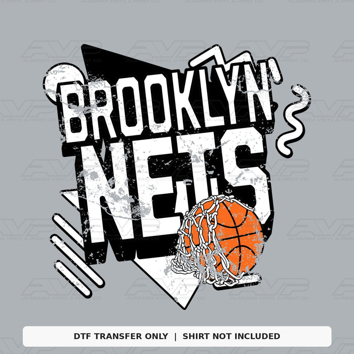 Brooklyn Nets Retro Alabama Vinyl