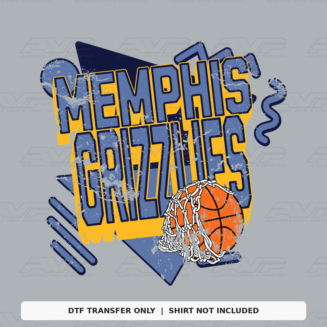 Memphis Grizzlies Retro Alabama Vinyl
