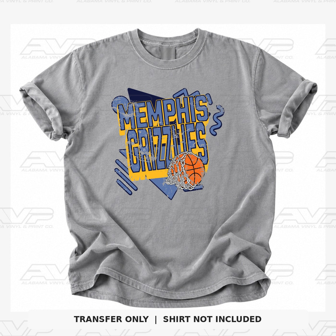 Memphis Grizzlies Retro Alabama Vinyl