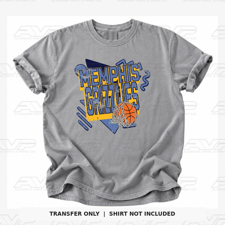 Memphis Grizzlies Retro Alabama Vinyl